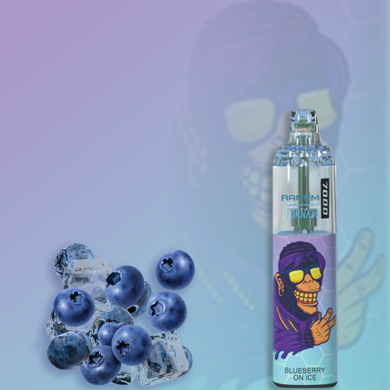 R and M Tornado 7000 Blueberry On Ice