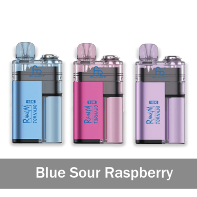 Fumot RandM Tornado 18000 Puffs Blue Sour Raspberry