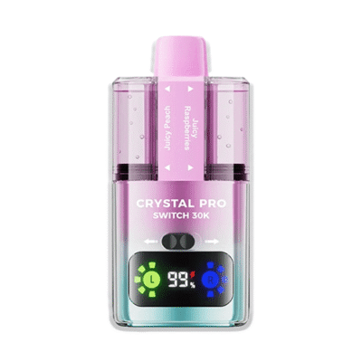 Crystal Pro Switch 30000 Puffs Juicy Peach / Juicy Raspberries
