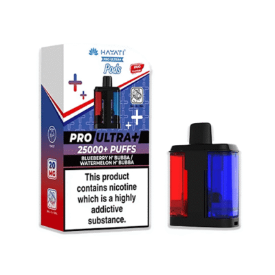 Hayati Pro Ultra Plus 25K Prefilled Refill Pods Blueberry H'Bubba / Watermelon H'Bubba