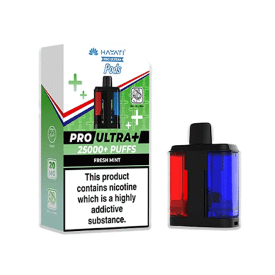 Hayati Pro Ultra Plus 25K Prefilled Refill Pods Fresh Mint