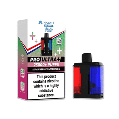 Hayati Pro Ultra Plus 25K Prefilled Refill Pods Strawberry Watermelon