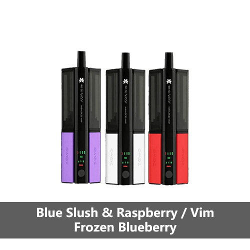 Hayati Pro Ultra Plus Shisha 30000 Puffs – Blue Slush & Raspberry / Vim Frozen Blueberry